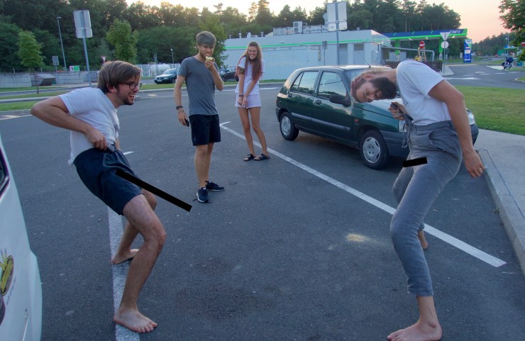 kurze Pause in Slovenien